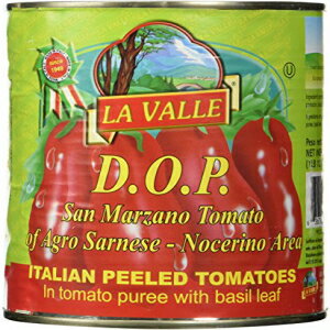 ラ ヴァッレ サン マルツァーノ DOP トマト、1.75 ポンド (5 個パック) La Valle San Marzano DOP Toma..