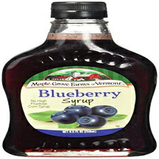 Maple Grove Farms、ブルーベリー シロップ、8.5 オンス Maple Grove Farms, Blueberry Syrup, 8.5 Ounce