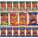 1 Ounce (Pack of 24), HERR'S Blue Cheese, Honey, Jalapeno Poppers, Hot 'N Honey Flavored Cheese Curls - Variety Pack, Gluten-Free, 1oz Bag (Pack of 24, Total of 24 Oz) その1
