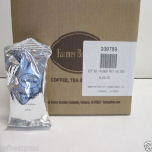 ファーマー ブラザーズ フレンチ ロースト グラウンド コーヒー (40 袋/2 オンス) 9789 Farmer Brothers French Roast Ground Coffee (40 Bags/2 Oz) 9789