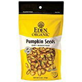 Eden ˥åѥץ󥷡ɡɥ饤ȡ4 (ѥå - 10) Eden Organic Pumpkin Seeds, Dry Roasted, 4 Ounce (Pack - 10)