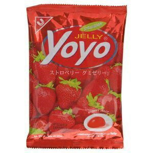 [[[[O~ Xgx[ 80G ^Ci Jelly Yoyo Gummy Strawberry 80 G. Thailand Product