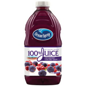 オーシャンスプレー 100 クランベリーグレープジュース 60 オンス Ocean Spray 100 Cranberry Grape Juice, 60 oz