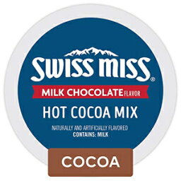 スイス ミス ミルク チョコレート ホット ココア キューリグ シングルサーブ K カップ ポッド、12 個 Swiss Miss Milk Chocolate Hot Cocoa Keurig Single-Serve K-Cup Pods, 12 Count