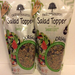 NaturSource (2 パック スーパーセーバー) オーガニック サラダ トッパー スマート ライフ 各 2LBS 取り外し可能なバッグ NaturSource ( 2 PACK SUPER SAVER ) Organic Salad Topper Smart Life 2LBS Each Releasable Bag