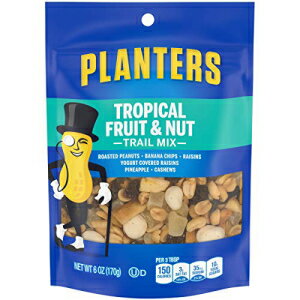 プランターズ トロピカル フルーツ & ナッツ トレイル ミックス (6 オンス バッグ) Planters Tropical Fruit & Nuts Trail Mix (6 oz B..