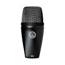 AKG Pro Audio P2 High-Performance Dynamic Bass Microphone, Black
