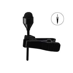 Pro Lavalier Lapel Microphone JK MIC-J 044 ϥ磻쥹ȥ󥹥ߥåȸߴ -...