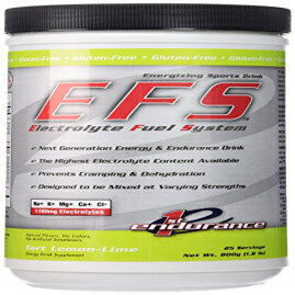 EFS-電解質燃料システムタルトレモンライム1.8ポンド First Endurance EFS - Electrolyte Fuel System Tart Lemon-Lime 1.8 lbs