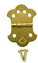 シガーボックスギター真鍮ヒンジテールピース 4 弦 CBG 用 C. B. Gitty Cigar Box Guitar Brass Hinge Tailpiece for 4-String CBGs(2)