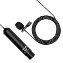 Movo LV4-O Phantom Power Omnidirectional XLR Lavalier Microphone with Metal Lape...