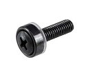 Gator Rackworks Standard Size Rack Screws; 25 Pack (GRW-SCRW025) , Black(2)