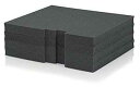 Gator Rackworks Replacement Layered Diced Foam for Rack Mount Drawer; 4U Insert (GRW-DRWFOAM-4)(2)