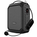 Bluetooth音声アンプスピーカー防水、マイクアンプワイヤレスポータブルメガホンラウドスピーカー18W出力、屋外、教師、コーチ、高齢者、ツアーガイド、プレゼンテーションなどに最適 ResponseBridge Bluetooth Voice Amplifier Speaker Waterproof, Microphone Amp
