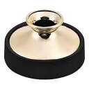 Dilwe Plastic Alto Saxophone Mute, Alto Saxophone Mute Sax Dampener Accessory(Gold)