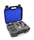 CASEMATIX 17 inch Mobile Podcast Station Travel Case Fits Mixers, Microphones, L...