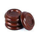 NUEVEN Hardwood Piano Caster Cups Floor Protector Solid Caster for Upright Piano...