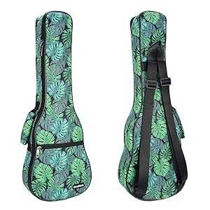 CLOUDMUSIC Ukulele Case Gig Bag Padded Backpack For Soprano 21
