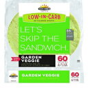 Tumaro's 低炭水化物ガーデン ベジ トルティーヤ 10 オンス、1 パック Tumaro's Low Carb Garden Veggie Tortillas 10oz, pack of 1