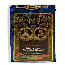 アリストクラット ベニバナ、マリーゴールド、ブルーヤグルマギクをブレンドした100％ピュアセイロン紅茶（1パック） 1 pack, ARISTOCRAT 100% Pure Ceylon black tea blended with safflower, marigold, and blue cornflower (1 pack)