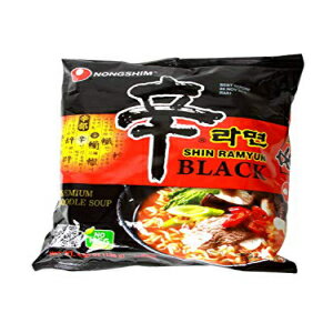 農心の辛ラーメン ブラック韓国インスタント ヌードル - 4 パック NONGSHIM SHIN RAMYUN BLACK KOREAN INSTANT NOODLE- 4 Pack