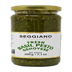 Seggiano、フレッシュバジルペスト、7オンス Seggiano, Fresh Basil Pesto, 7 oz