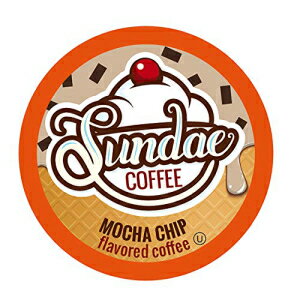 Sundae Ice Cream Flavored Coffee Pods, 2.0 Keurig K-Cup Compatible, (M...