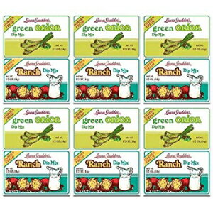 Laura Scudder's Green Onion & Ranch Dip Mixes (6 個パック) by Laura Scudder Laura Scudder's Green Onion & Ranch Dip Mixes (Pack of 6) by Laura Scudder 1