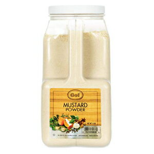 ジェルスパイスマスタードパウダー 5ポンド | フードサービスの規模 Gel Spice Mustard Powder 5 Lb | Food Service Size