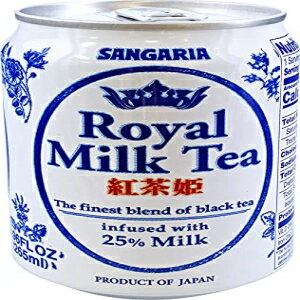 サンガリア ロイヤルミルクティー、8.96液量オンス（24個パック） SANGARIA Royal Milk Tea, 8.96 Fluid Ounce (Pack of 24) 1