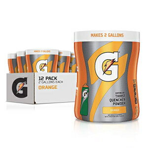 졼  㡼  ѥ1.14 ݥ (12 ĥѥå) Gatorade Thirst Quencher Orange Powder, 1.14 Pound (Pack of 12)