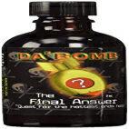 Da'Bomb - The Final Answer - Original Hot Sauce - 1,500,000 Scovilles - 2oz Bottle - Made in USA with Habanero Peppers- Non-GMO, Gluten Free, Sugar Free, Keto - Pack of 1