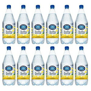 CRYSTAL GEYSER SINCE 1977 Crystal Geyser Lemon Sparkling Spring Water PET Plastic Bottles, BPA Free, No Artificial Ingredients or Sweeteners, 42.3 Fl Oz, 12 Pack