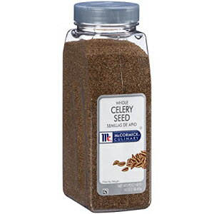 マコーミック キュリナリー ホールセロリシード、16オンス McCormick Culinary Whole Celery Seed, 16 oz