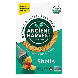 楽天GlomarketAncient Harvest オーガニック グルテンフリー シェルパスタ、コーン、玄米、キヌア、8オンス （12個パック） Ancient Harvest Organic Gluten Free Shells Pasta, Corn, Brown Rice & Quinoa, 8 Ounce （Pack of 12）