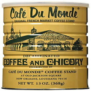 カフェデュモンドチコリカフェイン抜きコーヒー、ネット重量 13オンス（2パック） Cafe Du Monde Chicory Decaffeinated Coffee, Net Wt. 13 oz (2 Pack)