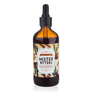 ミスタービターズフィグ＆シナモンカクテルビターズ-100 ml Mister Bitters Fig & Cinnamon Cocktail Bitters - 100 ml