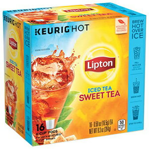 リプトン アイスティー Kカップ スイートティー 16カラット、4個パック Lipton Iced Tea K-Cup Sweet Tea 16 ct, pack of 4