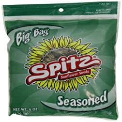 楽天Glomarketスピッツ味付けフレーバーヒマワリの種、6オンス再密封可能なビッグバッグ Spitz Seasoned Flavored Sunflower Seeds, 6 Ounce Resealable Big Bag