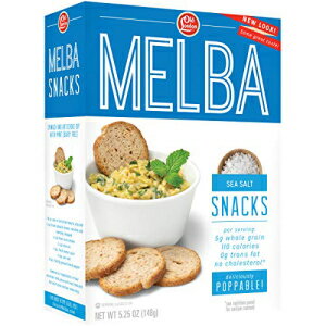 Old London Melba Snacks、シーソルト、5.25オンス（12個パック） Old London Melba Snacks, Sea Salt, 5.25 Ounce (Pack of 12)