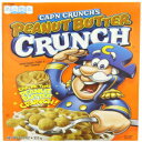 シリアル キャプテンクランチ ピーナッツバタークランチシリアル 14オンス (4個入り) Cap'n Crunch Peanut Butter Crunch Cereal 14 oz. (Pack of 4)