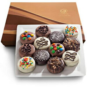 fbNX `R[gfBbvII Mtg{bNX - 12 Deluxe Chocolate Dipped Oreos Gift Box - 12 pc