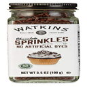 Watkins チョコレート デコレーション スプリンクル、3.5 オンス、3 個パック Watkins Chocolate Decorating Sprinkles, 3.5 Ounce, Pack of 3