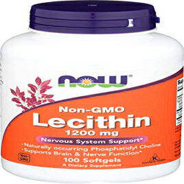 Lecithin 19 Grain 1200 mg Now Foods 100 Softgel