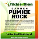 14 NH[g̗΂̖~͂ƑA̒̌y΂̃pb` Patches of Green Bonsai & Succulent Garden Pumice Rock from 14 Dry Quarts