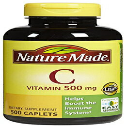 Nature Made Vitamin C 500 mg 500 count Caplets