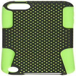 Asmyna ブラック/エレクトリック グリーン Astronoot プロテクター カバー iPod touch 5 用 Asmyna Black/Electric Green Astronoot Protector Cover for iPod touch 5