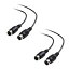 Cable Matters 2 ѥå 5 ԥ DIN MIDI ֥롢5 ԥ MIDI ֥ - 6 ե Cable Matters 2-Pack 5 Pin DIN MIDI Cable, 5 Pin MIDI Cable - 6 Feet