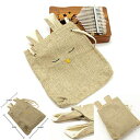 PZV Kalimba 17 Keys Thumb Piano Handbag Storage Bag - Simple Style Magic Rope Bag