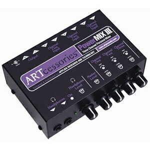 ART PowerMIX III - 3チャンネルパーソナルミキサー ART PowerMIX III - 3 Channel Personal Mixer